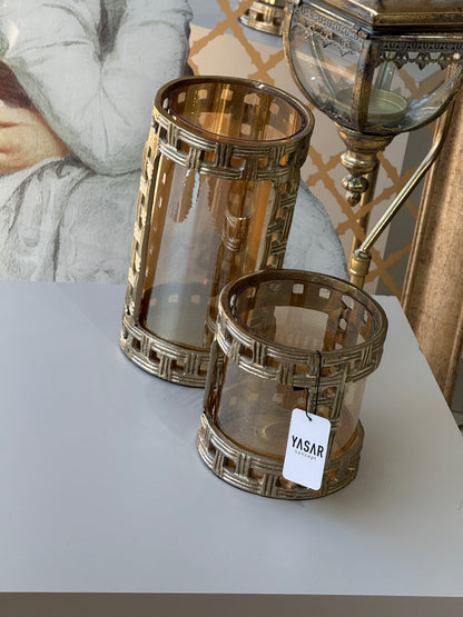 Candora Metal Mumluk Set