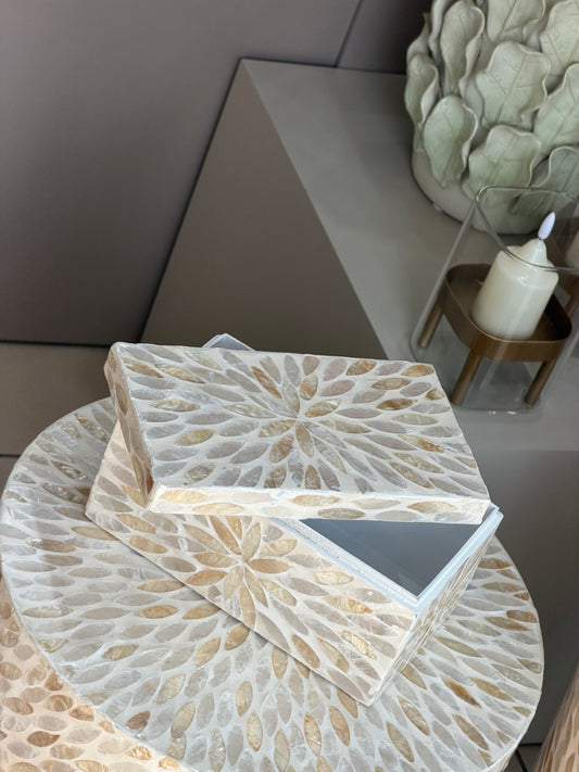 Pearl Sedef Kaplama Kutu