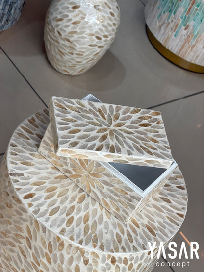 Pearl Sedef Kaplama Kutu
