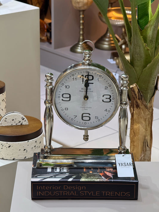 Oratavolo Masa Saati Gümüş 29 Cm