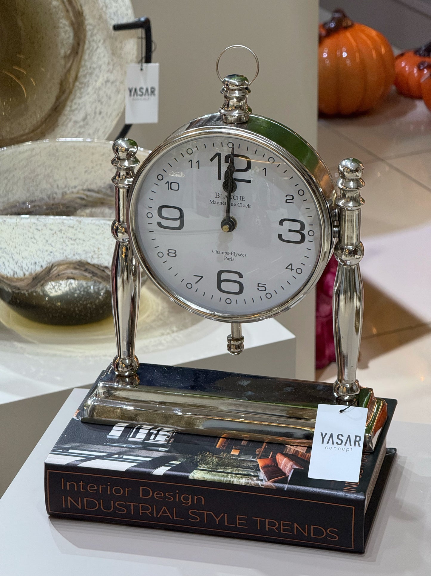 Oratavolo Masa Saati Gümüş 29 Cm