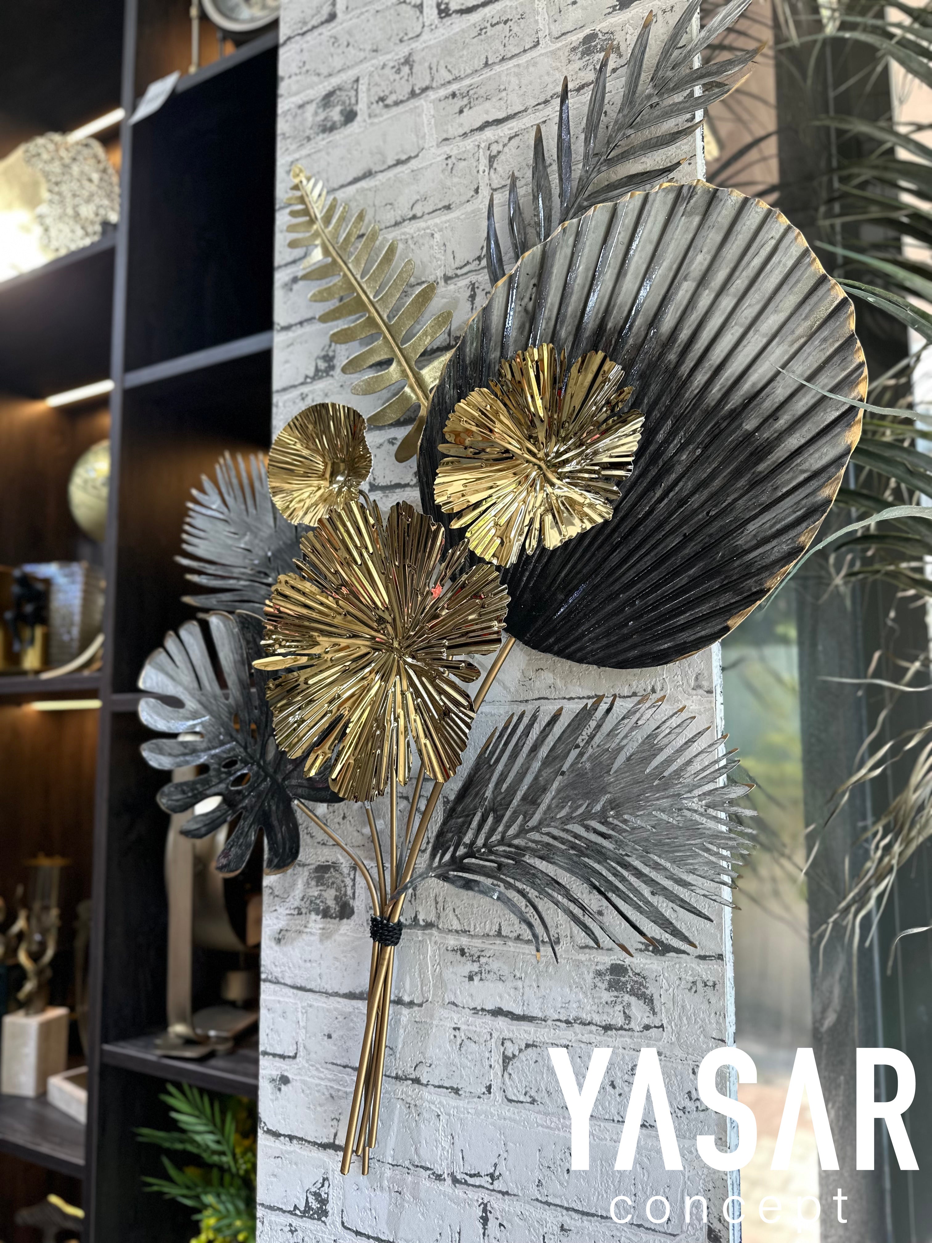 Palmora Metal Duvar Panosu 53x88 Cm – YASAR CONCEPT