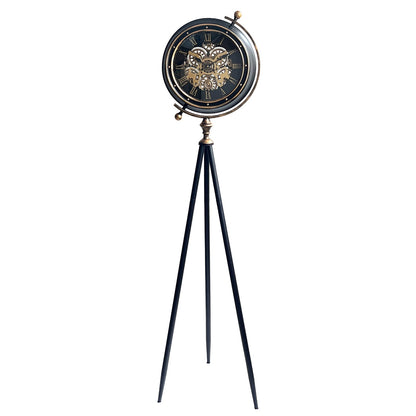 Cavendish Metal Çarklı Tripod Ayaklı Saat 40x153 Cm