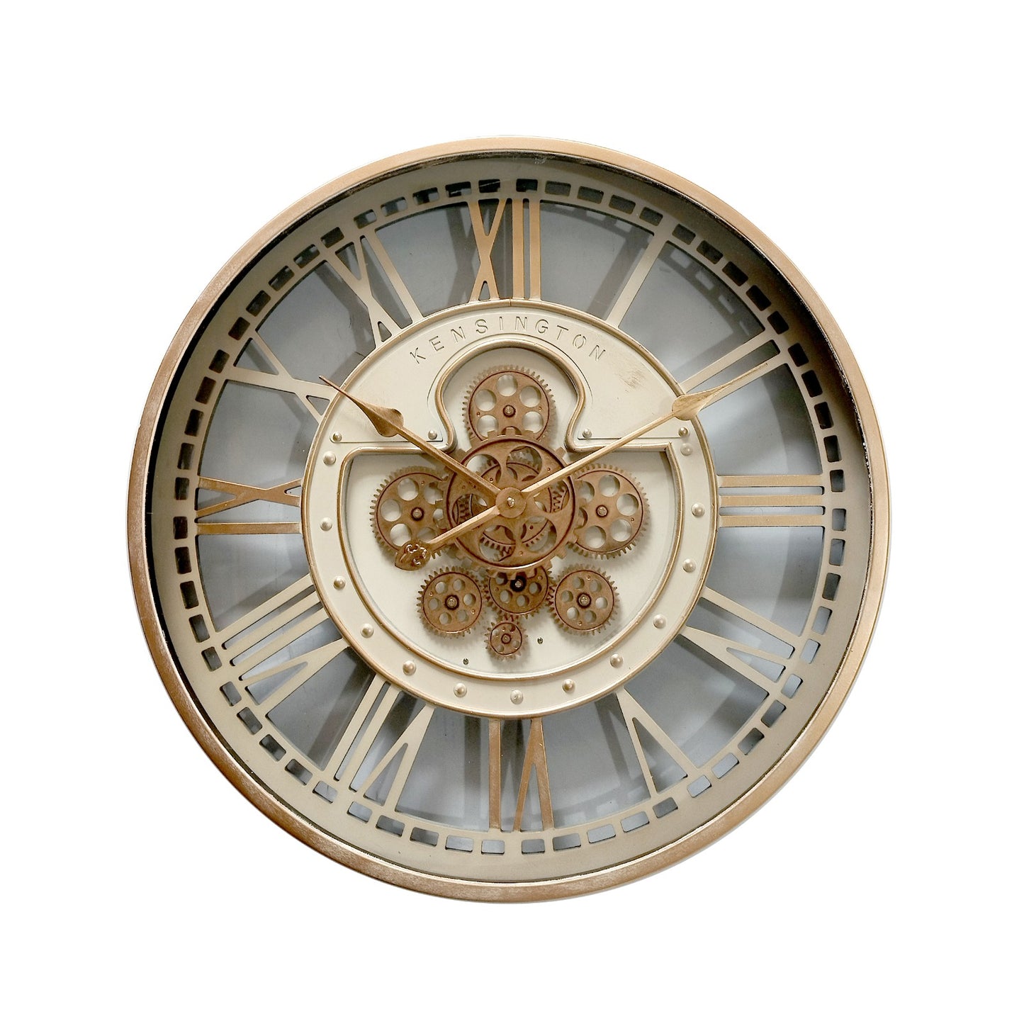 Clocksmith Metal Çarklı Duvar Saati 60 Cm