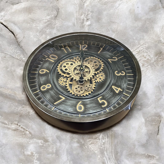 Coglume Metal Çarklı Duvar Saati 46 Cm