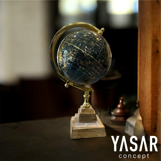 Lignoglobe Dünya Küre 17x33 Cm