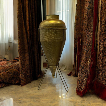 Lumeris Metal Yer Vazosu 27x78 Cm