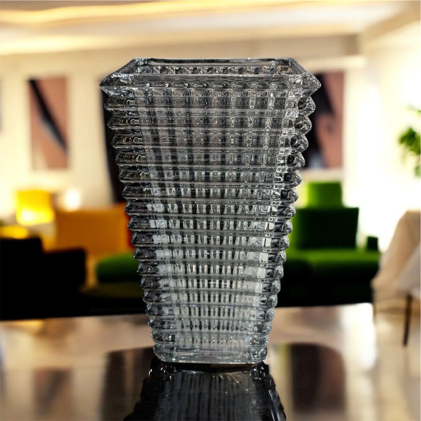 Bacara Cam Vazo Füme