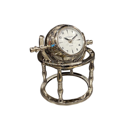 Navigator Metal Masa Saati Gold 27x25 Cm