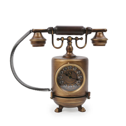 Kensington Telefon Masa Saati 30x32 Cm