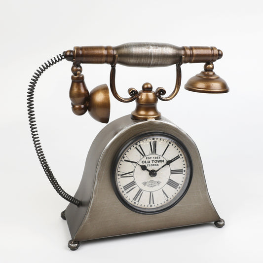 Westminster Telefon Masa Saati 25x27 Cm