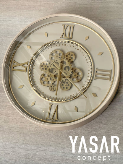 Dial Metal Çarklı Duvar Saati 55 Cm