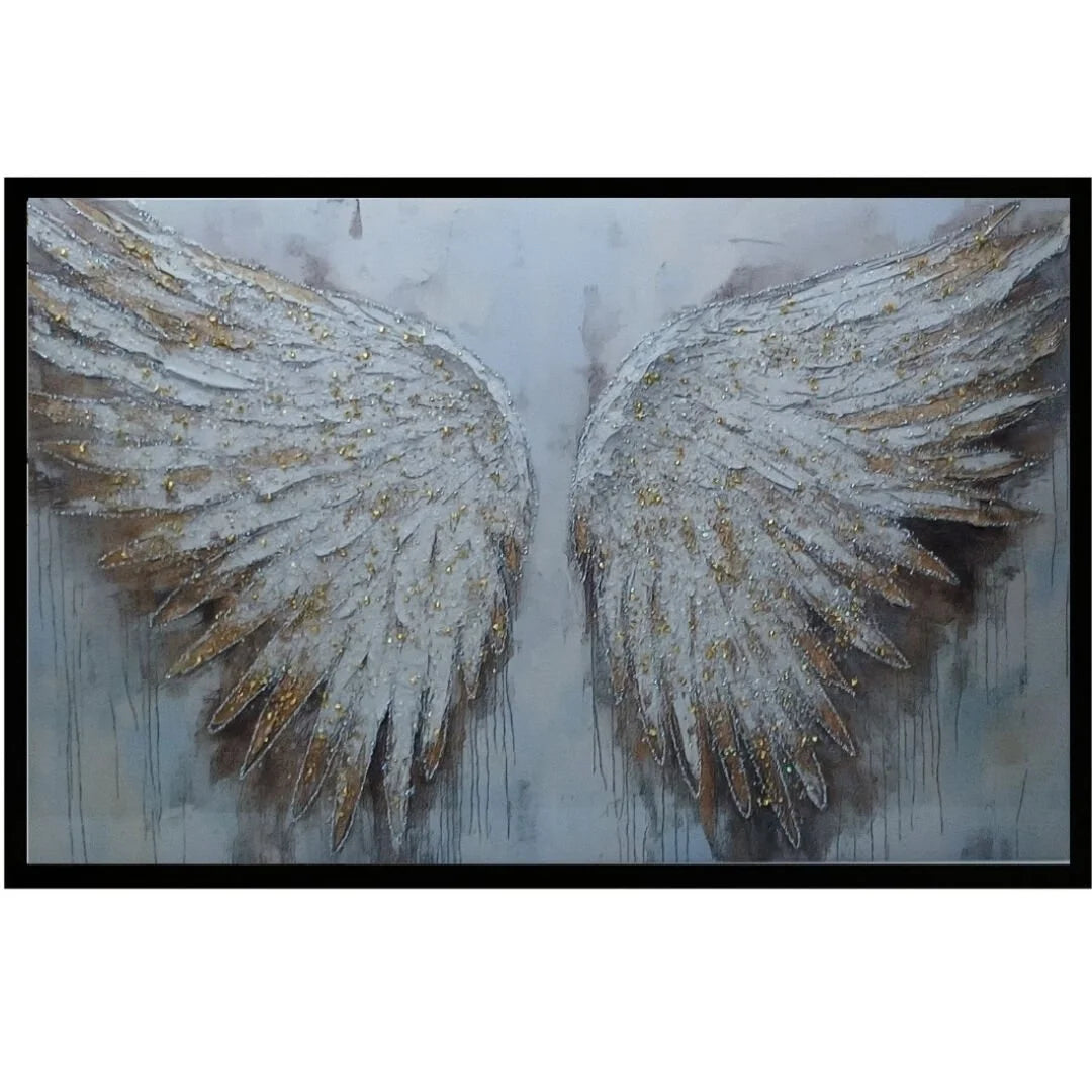 Wings of Grace Kristal Epoksi Taşlı Reçine Tablo