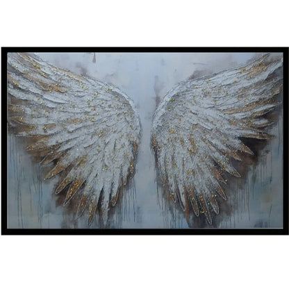 Wings of Grace Kristal Epoksi Taşlı Reçine Tablo
