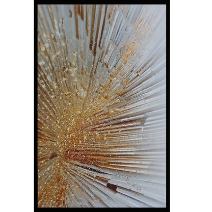 Sunburst Kristal Epoksi Taşlı Reçine Tablo