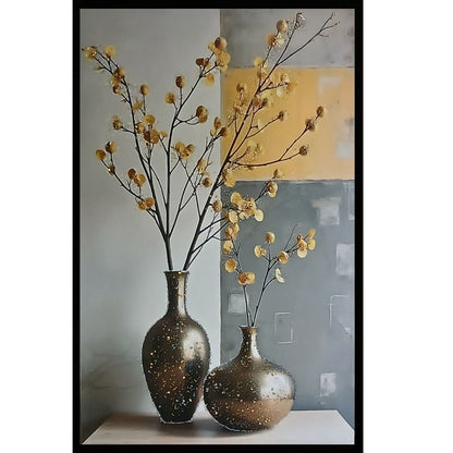 Vases in Harmony Kristal Epoksi Taşlı Reçine Tablo
