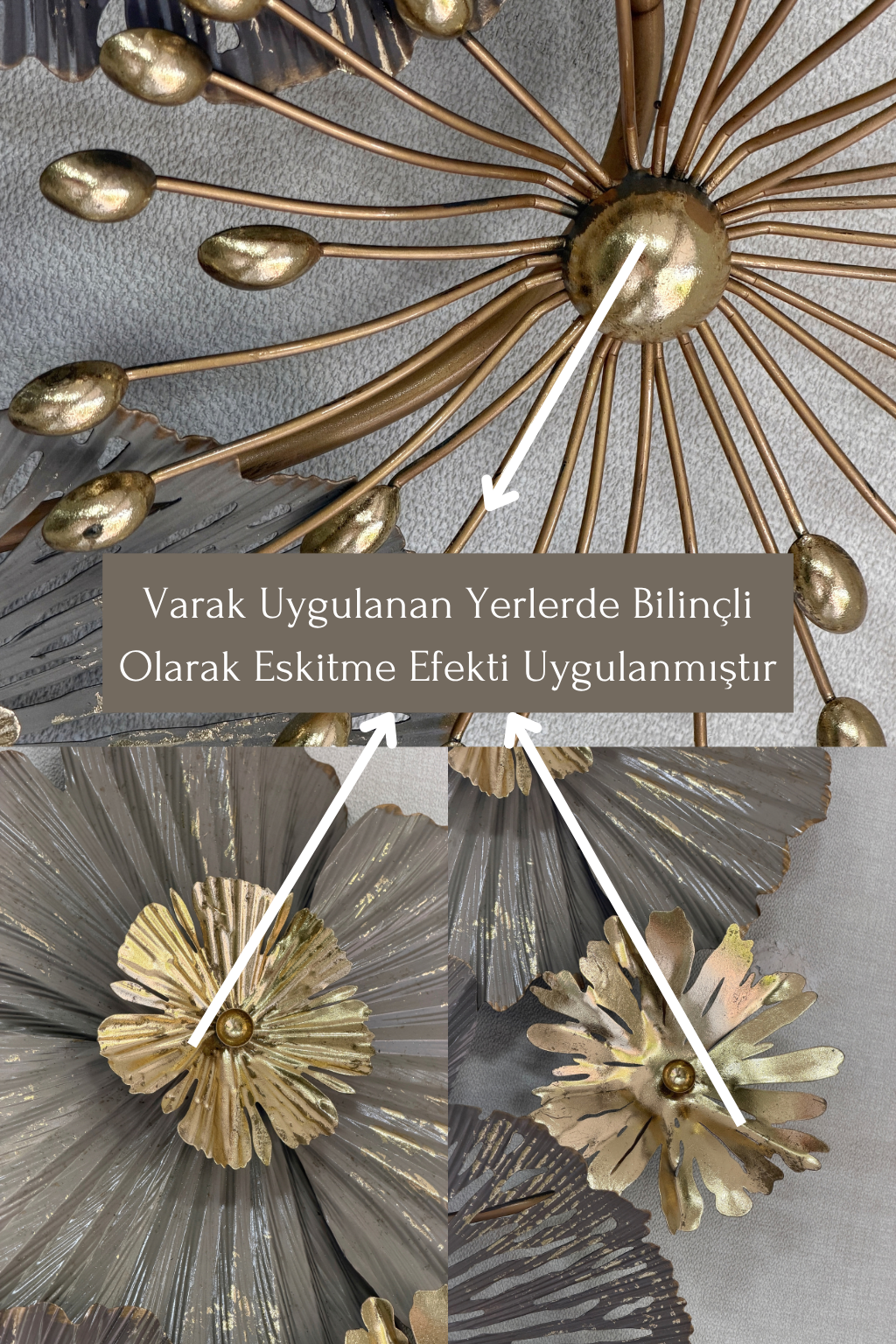 Petralis Metal Duvar Panosu 68x130 Cm