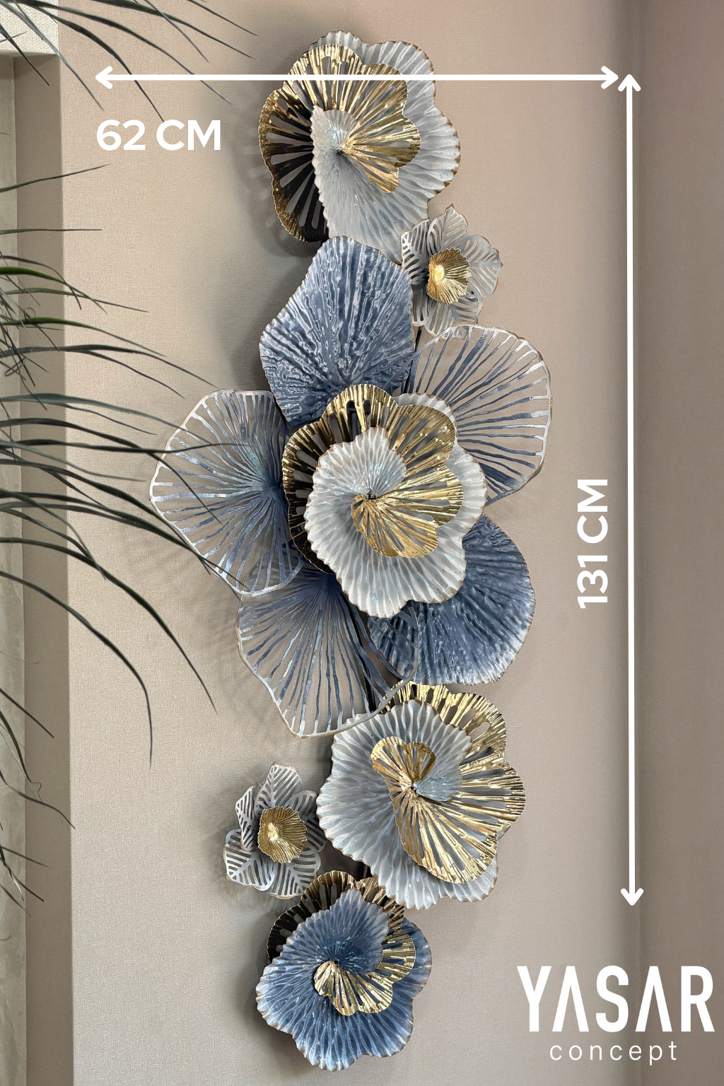Everleaf Metal Duvar Panosu 62x131 Cm