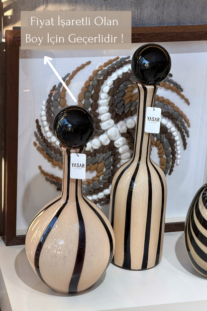 Maison Cam Kapaklı Şişe 24x50 Cm