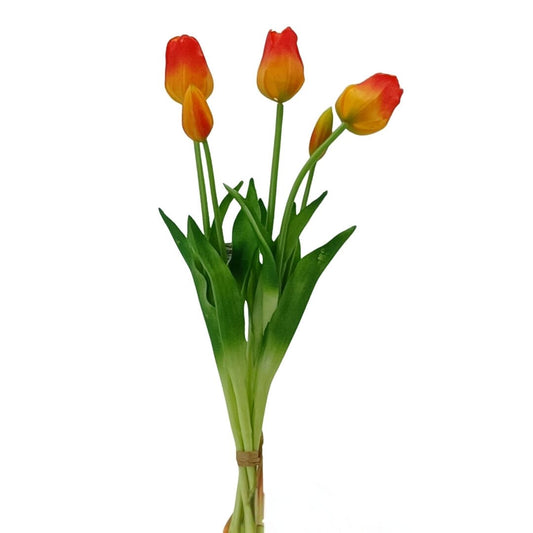 Lillaluce Islak Dokulu Lale Demeti Turuncu