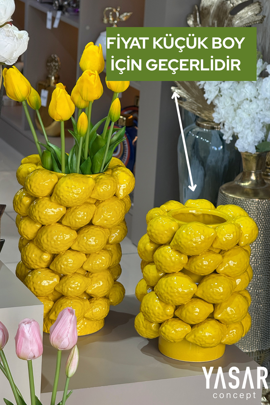 Limoncello Vazo Küçük Boy