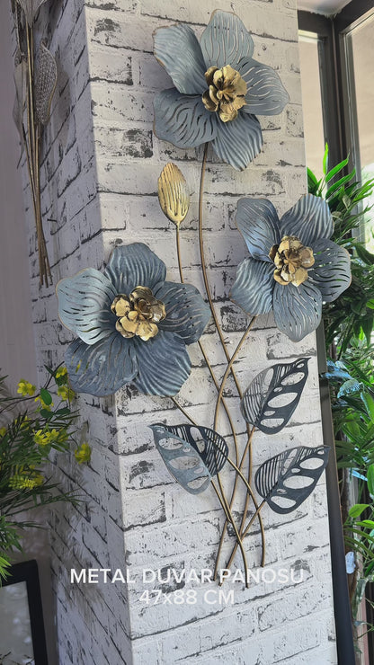 Rosmetria Metal Duvar Panosu 47x88 Cm