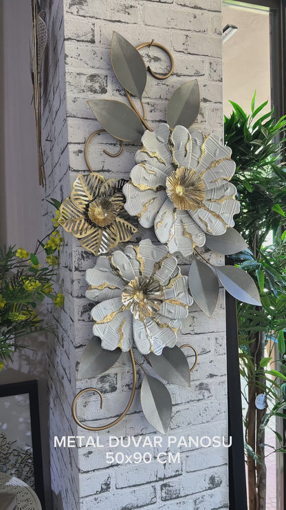 Rosveria Metal Duvar Panosu 50x87 Cm