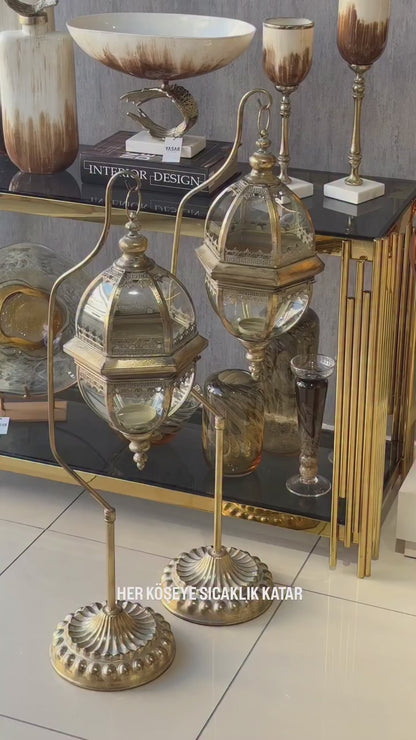 Ornaluce Ayaklı Yer Feneri Set