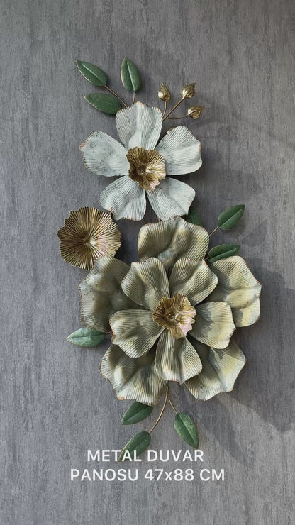 Viridelle Metal Duvar Panosu 47x88 Cm