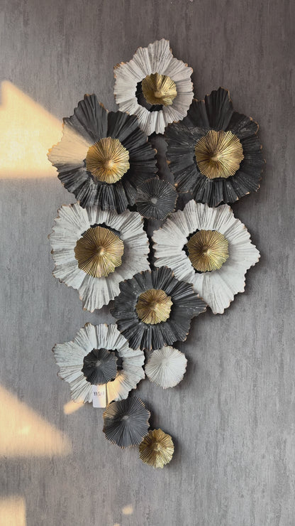 Zerafina Metal Duvar Panosu 60x120 Cm