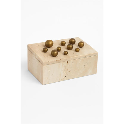 Balloria Traverten Mermer Kutu